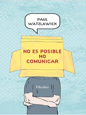 cover image of No es posible no comunicar